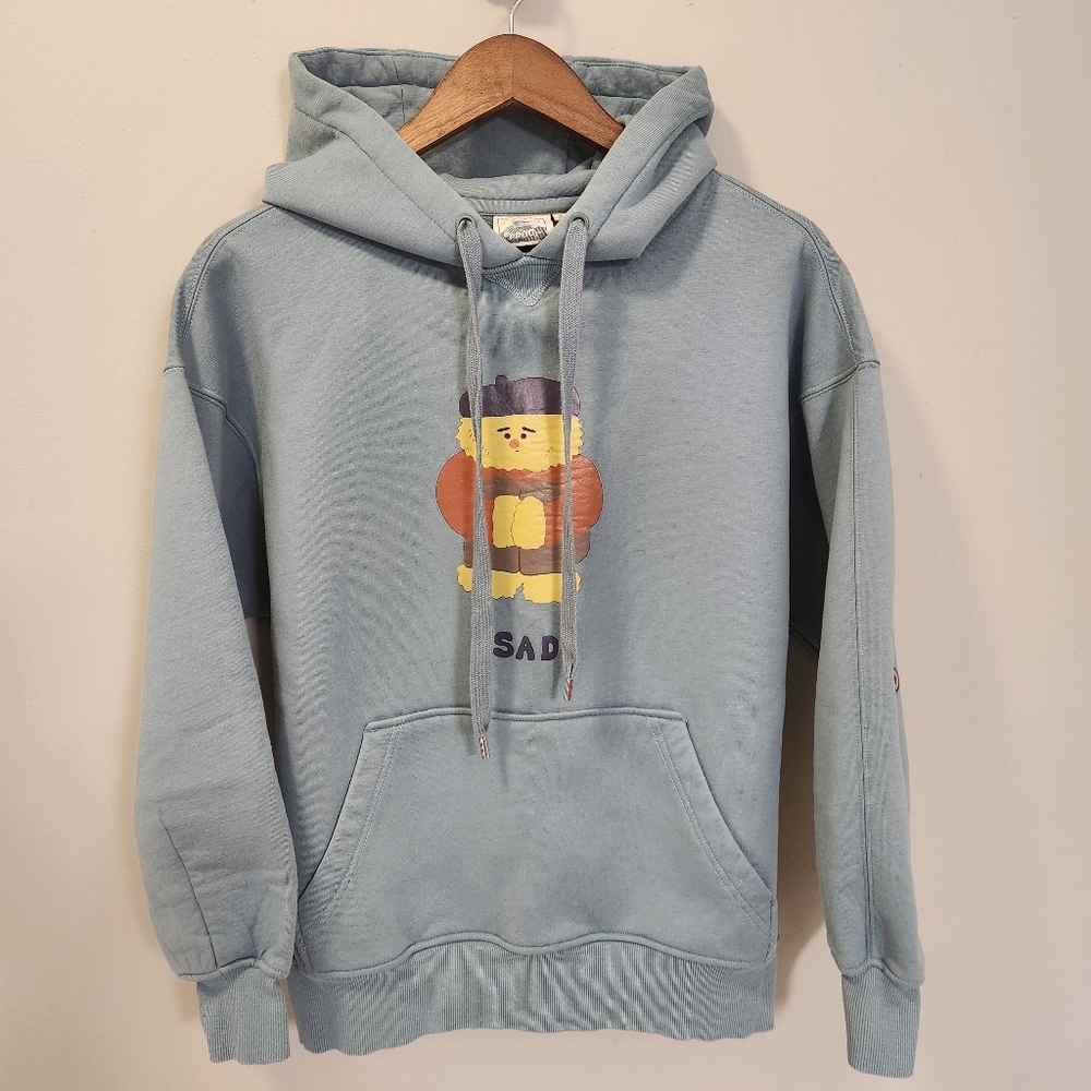 PROD‎ BLDG Brand Graphics Hoodie Sad Motif Unisex Size S